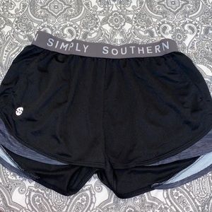 Simply southern athletic shorts